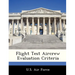 Flight Test Aircrew Evaluation Criteria