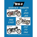 BSA A7 - A10 'Service Sheets' 1947-1962 for All Rigid, Spring Frame and Swing Arm Group 'a' Motorcycles