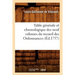 Table Générale Et Chronologique Des Neuf Volumes Du Recueil Des Ordonnances (Éd.1757)