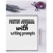 Poetry Journal With Writing Prompts: my poetry journal