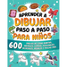 Aprender a dibujar paso a paso para niños: 600 dibujos de cosas bonitas, animales, comida, personajes increíbles, regalos y mucho más.