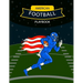 American Football Playbook: Design Your Own Plays, Strategize and Create Winning Game Plans Using Football Coach Notebook with Field Diagrams for