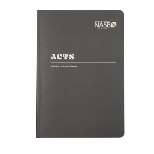 NASB Scripture Study Notebook: Acts: NASB