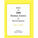 Index to 1860 Federal Census of South Carolina