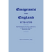 Emigrants From England 1773-1776