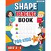 Shape Tracing Book: Shape Tracing Book for Preschoolers, Homeschool Learning Activities for Kids, Preschool Tracing Shapes