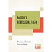 Bacon's Rebellion, 1676