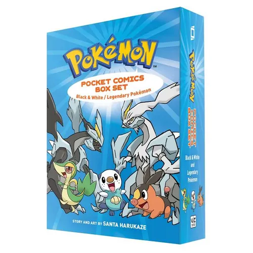 Pokémon Pocket Comics Box Set: Black & White / Legendary Pokemon