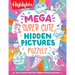 Mega Super Cute Hidden Pictures Puzzles: Solve Over 300 Pages of Cute Kawaii-Style Puzzles Filled with Adorable Animals, Magical Creatures and More