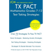 TX PACT Mathematics Grades 7-12 - Test Taking Strategies