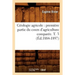 Géologie Agricole: Première Partie Du Cours d'Agriculture Comparée. T. 3 (Éd.1884-1897)