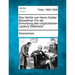 Das Verhor Von Henry Kobler Musselman Fur Die Ermordung Des Unglucklichen Lazarus Zellerbach