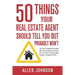 50 Things Your Real Estate Agent Should Tell You But Probably Won't
