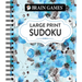 Brain Games - Large Print Sudoku (Floral)