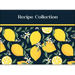 Recipe Collection - Recipe Card Collection Tin (Lemons)