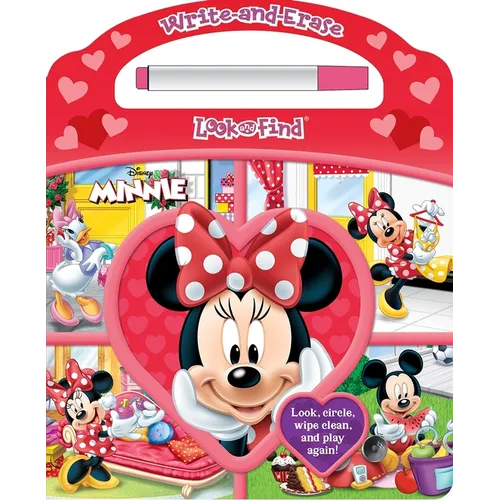 Disney Minnie: Write-And-Erase Look and Find