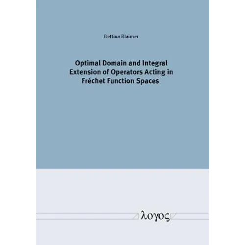 Optimal Domain and Integral Extension of Operators Acting in Frechet Function Spaces