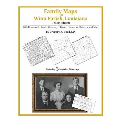 Family Maps of Winn Parish, Louisiana