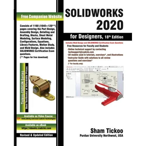 SOLIDWORKS 2020 for Designers, 18th Edition