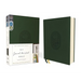Niv, Journal the Word Bible (Perfect for Note-Taking), Leathersoft, Green, Red Letter, Comfort Print: Reflect, Take Notes, or Create Art Next to Your