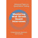 Mastering Wall Street Quant Interviews: Comprehensive Questions and Answers