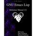 GNU Emacs Lisp Reference Manual 1/2