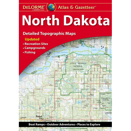Delorme Atlas & Gazetteer North Dakota