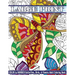 Large Print Color By Number Butterflies, Birds, and Flowers Adult Coloring Book