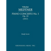 Piano Concerto No.1, Op.33: Study score