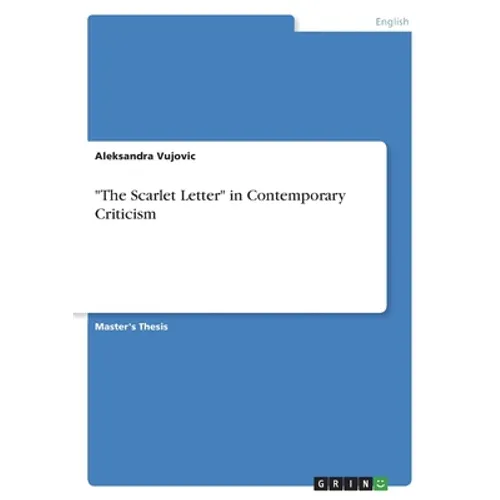 "The Scarlet Letter" in Contemporary Criticism