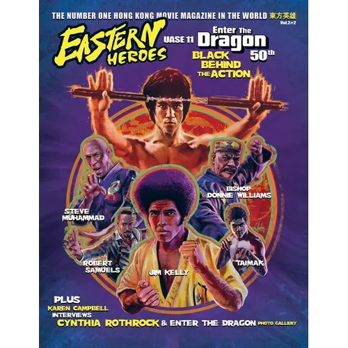 Eastern Heroes Bruce Lee 50th Anniversary Black Behind the Action