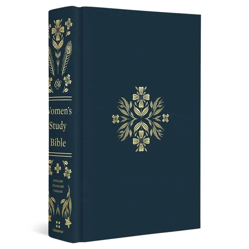 ESV Women's Study Bible (Cloth Over Board, Dark Teal)