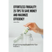 Effortless Frugality: 25 Tips to Save Money and Maximize Efficiency: Frugal Living and Productivity Tips: Volume 1
