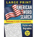 American Word Search - LARGE PRINT, Volume 1: U.S. Presidents: Puzzles and Biographies