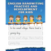 English Handwiting Practice and Development Book for Kids
