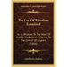 The Law Of Ritualism Examined: In Its Relation To The Word Of God, To The Primitive Church, To The Church Of England (1866)