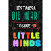 It Takes A Big Heart To Shape Little Minds: Thank you gift for teachers, teachers appreciation, year end graduation Teacher Gifts Inspirational Quotes
