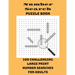 Number Search Puzzle Book: 100 Challenging Large Print Number Searches For Adults