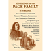 Genealogy of the Page Family in Virginia
