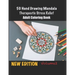 50 Hand Drawing Mandala Therapeutic Stress Relief Adult Coloring Book: Amazing Mandala's Collection For Meditation, Relaxation and Stress Relief Desig