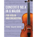 Haydn Franz Joseph Concerto No2 in G Major Hob VIIa: 4 Violin and Piano by Ferdinand Kuchler Peters