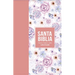Biblia Rvr 1960 Letra Grande Tamaño Manual Símil Piel Rosa Claro( Bible Rvr 1960 Large Print Handsize Leatherlike Butterfly Light Pink (Spanish Editio