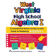 West Virginia High School Algebra I: A Comprehensive Review and Step-by-Step Guide to Mastering Algebra 1