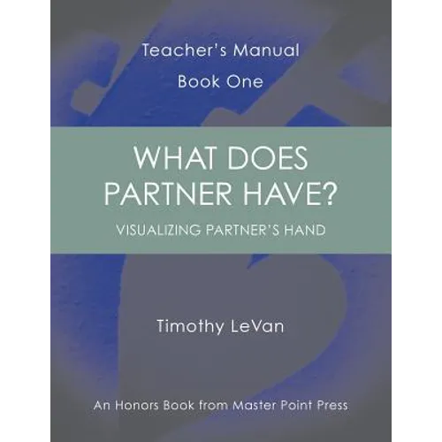 What Does Partner Have?: Teacher's Manual Book One