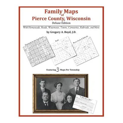 Family Maps of Pierce County, Wisconsin