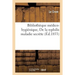 Bibliothèque Médico-Hygiénique. de la Syphilis Maladie Secrète