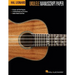 Hal Leonard Ukulele Manuscript Paper