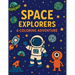 Space Explorers: A Coloring Book Adventure