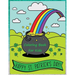 Happy St. Patrick's Day Coloring Book: Happy Saint Patrick's Day Coloring Pages for Toddlers with Lucky Clovers, Leprechauns, Hat, Rainbows and Pots o