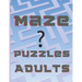 Maze puzzles adults: activity book